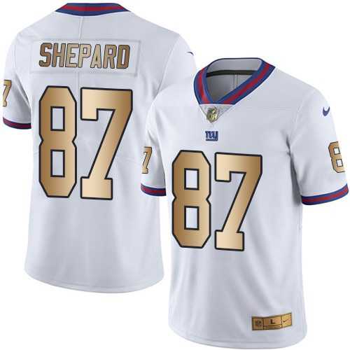 Nike Giants 87 Sterling Shepard White Gold Color Rush Jersey Dzhi,We sell and wholesale Nike Giants 87 Sterling Shepard White Gold Color Rush Jersey Dzhi on line form chian!
